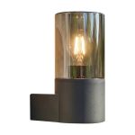Eglo Luz De Pared Cropani Negro | IP54 - Apta para 1x E27
