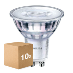 Multipack 10x Philips Corepro LED Foco GU10 PAR16 3.5W 265lm 36D - 830 Luz Cálida | Reemplazo 35W