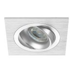Noxion Empotrado Spot Boxi MR16 Ajustable Aluminium | Recorte 80mm - GU10 Casquillo