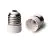 Adaptador para portalámparas E27 => E14 Blanco