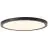 Brilliant Tuco Luz de techo Plástico Negro Blanco 16W 2100lm - 827 Luz Muy Cálida | 250mm