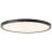 Brilliant Tuco Luz de techo Plástico Negro Blanco 19W 2700lm - 827 Luz Muy Cálida | 294mm - 3 Pasos Regulable