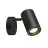 SLV Enola B Luz De Pared Aluminium Negro | Apta para 1x GU10 