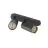 SLV Grip! Aluminium Foco Negro | Apta para 2x GU10
