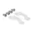 Ledvance Tiras LED Superior Mounting Soporte para 12mm strip | 2 Empulgueras 