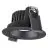 Ledvance Foco LED Adjust Aluminium Negro 8W 640lm 36D - 927 Luz muy Cálida | Recorte 68mm - IP20 - Mejor reproducción de color - Regulable