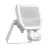 Ledvance Proyector LED Aluminium Blanco 17W 2200lm 100D - 830 Luz Cálida | IP65 - Sensor De Movimiento Y Luz - Simétrico
