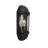 Ansell LED Luz De Pared Latina Mitad Linterna Negro - Apta para E27 Hasta 42W | IP65 - Sensor De Luz