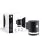 D'Lite Luz De Pared Solis Solar Negro Up & Down - 830 Luz Cálida | IP54 - Sensor De Movimiento