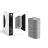 D'Lite Luz De Pared Vossem Gris Up & Down | Apta para 2x GU10 