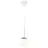 Nordlux Café Colgante De Luz Vidrio Blanco | Apta para E27