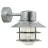 Nordlux Blokhus Luz De Pared Acero y Vidrio Gris | IP54 - Apta para E27