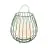 Nordlux Lámpara De Mesa Jim To-Go Portable Batería Metal Verde 3W 300lm - 827 Luz Muy Cálida | 3 Pasos Regulable 