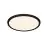 Nordlux LED Luz de techo Oja 29 Negro 15W 1700lm - 830-840 CCT