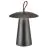 Nordlux Lámpara De Mesa Ara Batería Aluminium Negro 2W 240lm - 830 Luz Cálida | Regulable Touch