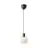 Nordlux Milford Mini Negro Colgante De Luz Vidrio Negro | Apta para 1x E27