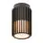 Nordlux Aludra Luz de techo Seaside Negro | Apta para E27