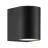 Nordlux Dion Luz De Pared Aluminium Negro | Apta para 1x GU10