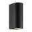 Nordlux Dion Luz De Pared Aluminium Negro Up & Down | Apta para 2x GU10