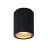 Nordlux Kyklop Luz de techo Aluminium y Vidrio Negro | 86mm - IP54 - Apta para GU10