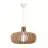 Nordlux Hazo 65 Colgante De Luz Madera Marrón | Apta para 1x E27
