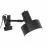 Nordlux Lámpara De Mesa Matis Clamp Metal Negro | Apta para 1x E27