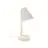 Nordlux Lámpara De Mesa Wilmer Metal Blanco | Apta para 1x E14