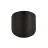 Emibig Luz De Pared Form Acero Negro | Apta para 1x G9 - Max 8W