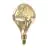 Calex XXL Organic Evo Champagne LED E27 Con Filamento 6W 100lm- 818 Luz Muy Cálida | Regulable