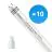 Multipack 10x Philips Tubo LED T8 CorePro (UN) High Output 18W 2000lm - 840 Blanco Frio | 120cm - Reemplazo 36W