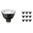 Multipack 10x Philips Master LED Foco GU5.3 MR16 6.7W 430lm 10D - 930 Luz Cálida | Mejor reproducción de color - Regulable - Reemplazo 35W