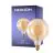 Noxion Lucent LED E27 Globe con Filamento Ámbar 125mm 7.2W 630lm - 822 Luz muy Cálida | Reemplazo 60W