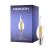 Noxion Lucent LED E14 Punta torcida Vela con Filamento Clara 4.5W 470lm - 827 Luz muy Cálida | Regulable - Reemplazo 40W