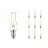 Multipack 10x Philips Corepro LED Lustre E14 Esférica con Filamento Clara 2W 250lm - 827 Luz muy Cálida | Reemplazo 25W