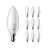 Multipack 10x Philips Corepro LED Vela E14 Mate 5W 470lm - 827 Luz muy Cálida | Reemplazo 40W