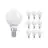 Multipack 10x Noxion Lucent Lustre LED E14 Esférica Mate 4.5W 470lm - 827 Luz muy Cálida | Reemplazo 40W
