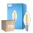 Multipack 10x Philips Corepro LED Vela E14 con Filamento Clara 6.5W 806lm - 827 Luz muy Cálida | Reemplazo 60W