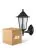 Multipack 4x D'Lite Luz De Pared Helora Negro | IP44 - Apta para 1x E27