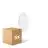 Multipack 5x Ledvance Surface Circular 250 13W 840 960lm Blanco IP44 | con Sensor - Blanco Frio