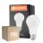 Multipack 10x Ledvance Classic LED E27 Pera Mate 8.5W 806lm - 827 Luz muy Cálida | Reemplazo 60W
