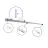 Bright Choice Rail Set 1-Fase 2 Metro Blanco | incl. Tapa Final, Conector de Alimentación y I-Conector