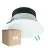 Multipack 4x Philips Downlight LED Coreline DN142B Aluminium Blanco 9.8W 1200lm 60D - 840 Blanco Frio | Recorte 155mm - IP20 - Blanco Reflector