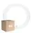 Multipack 4x Ledvance Tubo LED T9 Value Circular (EM/Mains) 11W 1320lm - 840 Blanco Frio | Reemplazo 22W
