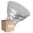 Multipack 10x Ledvance Foco LED GU10 PAR16 3.7W 350lm 36D - 927 Luz Muy Cálida | Mejor Reproducción De Color - Regulable - Reemplazo 50W