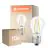 Multipack 10x Ledvance Classic LED E27 Pera Con Filamento Clara 1W 136lm - 827 Luz Muy Cálida | Reemplazo 15W