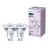 Multipack 2x Philips Foco LED GU10 PAR16 5W 355lm 36D - 827 Luz Muy Cálida