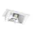 Downlight LED Wallwasher Wally Maxi Blanco 46W 6300lm 70x75D - 830 Luz Cálida 