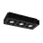 Eglo Techo Foco Mendoza Acero Negro 14.1W 1035lm - 830 Luz Cálida | Regulable - Apta para GU10