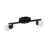 Eglo Luz de techo Buzz-LED Acero Negro 2x2.8W 2x250lm - 830 Luz Cálida | IP20 - Incl. 2x GU10
