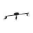 Eglo Luz de techo Buzz-LED Acero Negro 3x2.8W 3x250lm - 830 Luz Cálida | IP20 - Incl. 3x GU10